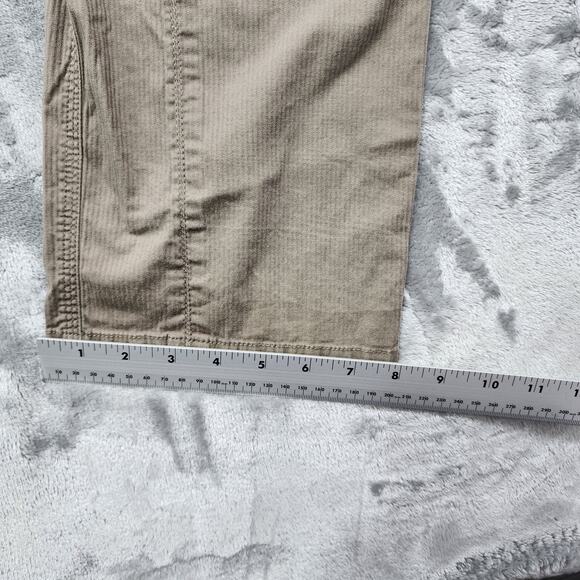 Tribal Pants Womens 10 Brown Mid Rise Straight Leg Stretch Cotton Preppy Casual - Picture 12 of 13